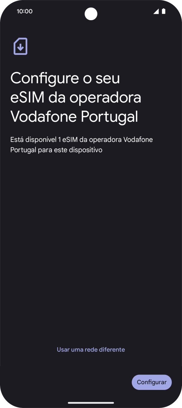 Prima Configurar.