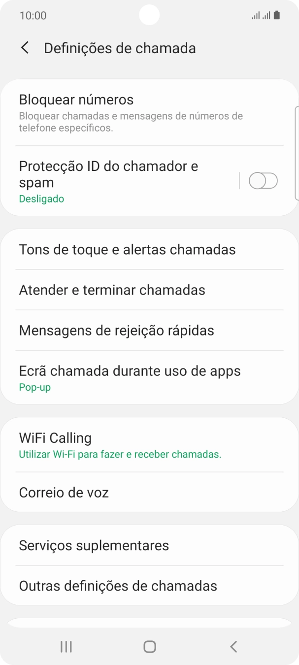 Prima Correio de voz.