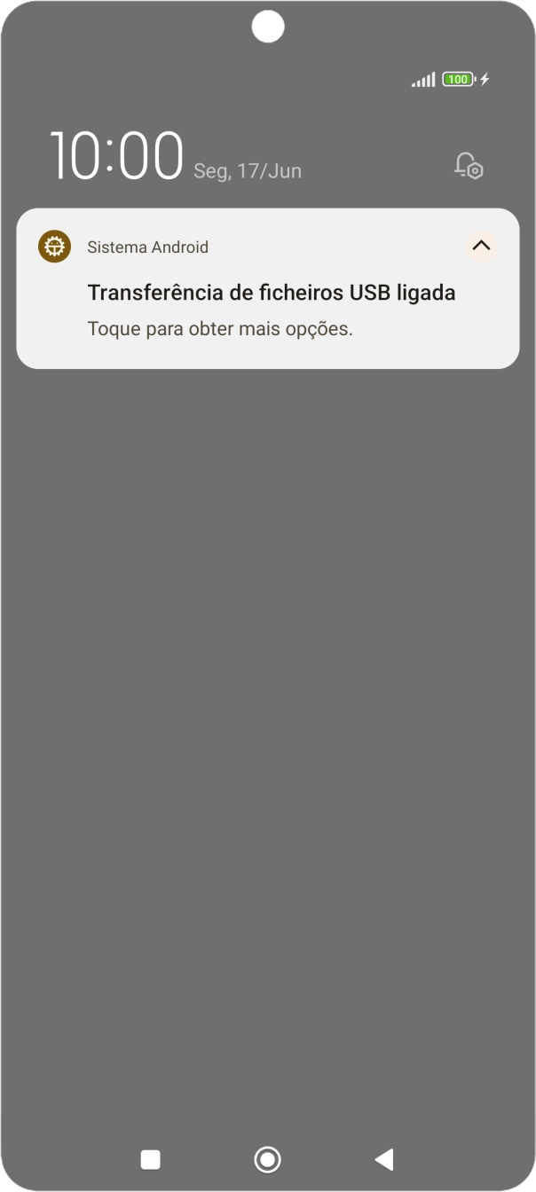 Prima Toque para obter mais opções..