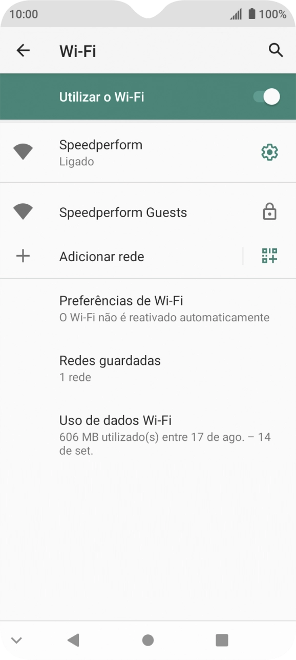 Prima a tecla de início para terminar e voltar ao ecrã inicial.