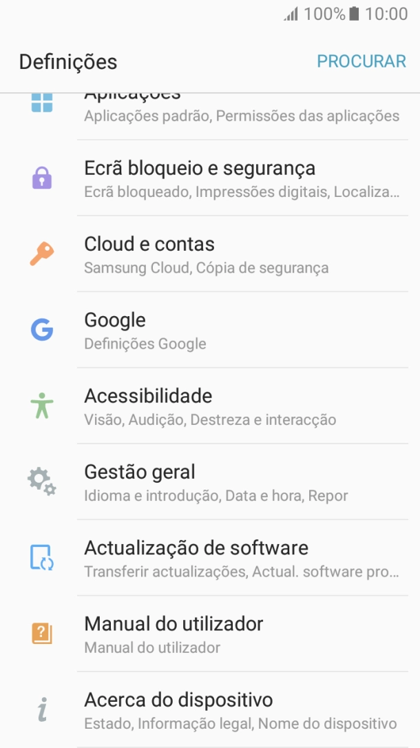 Prima Ecrã bloqueio e segurança.