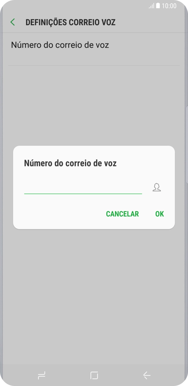 Introduza 123 e prima OK.