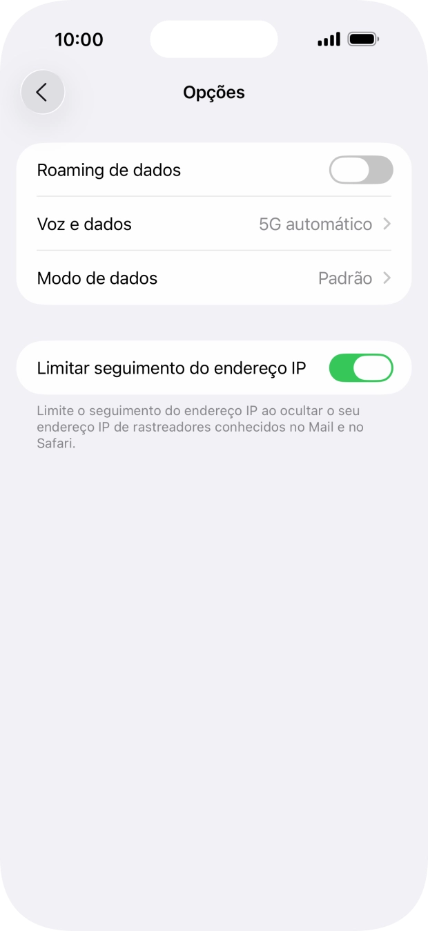 Prima Modo de dados.