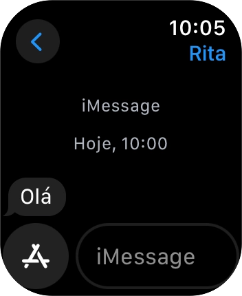 Prima iMessage.