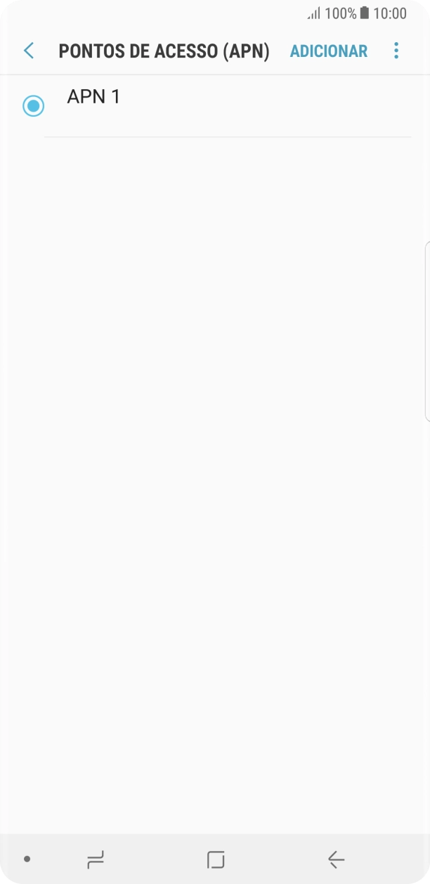 Prima ADICIONAR.
