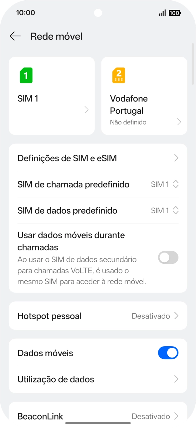 Para voltar ao ecrã inicial, deslize o dedo de baixo para cima a partir da base do ecrã.