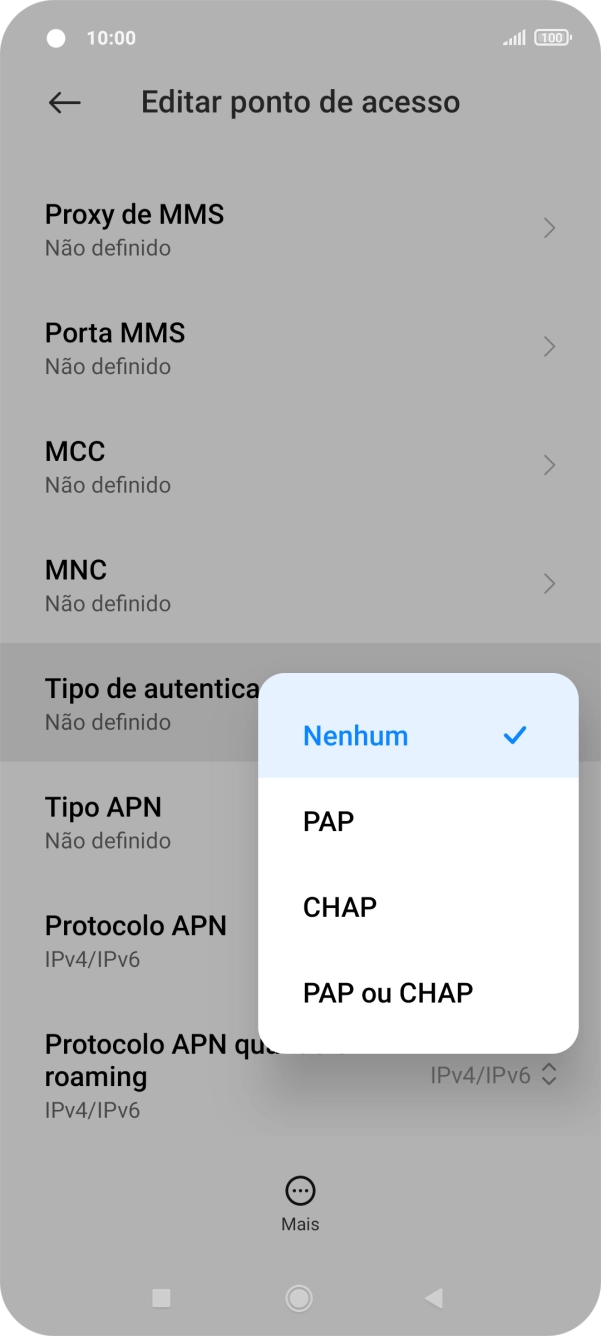 Prima Nenhum.