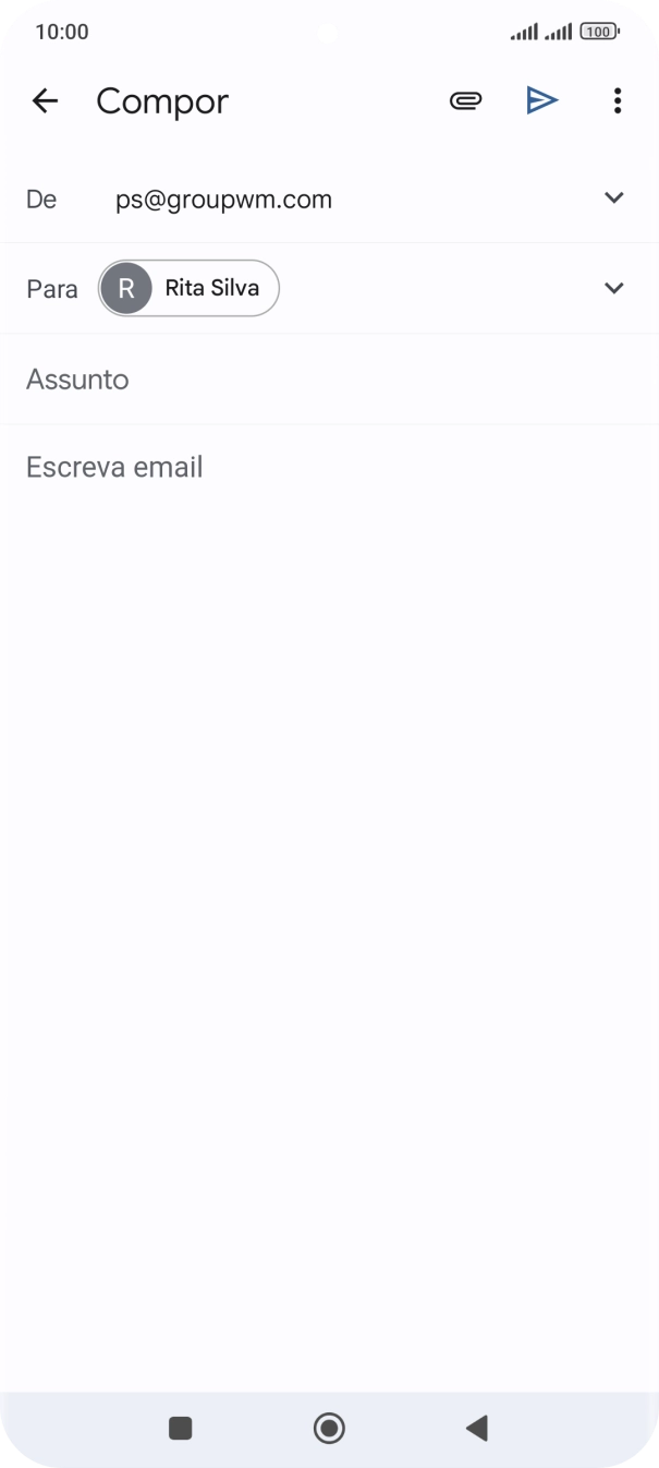 Prima Assunto e introduza o assunto pretendido.