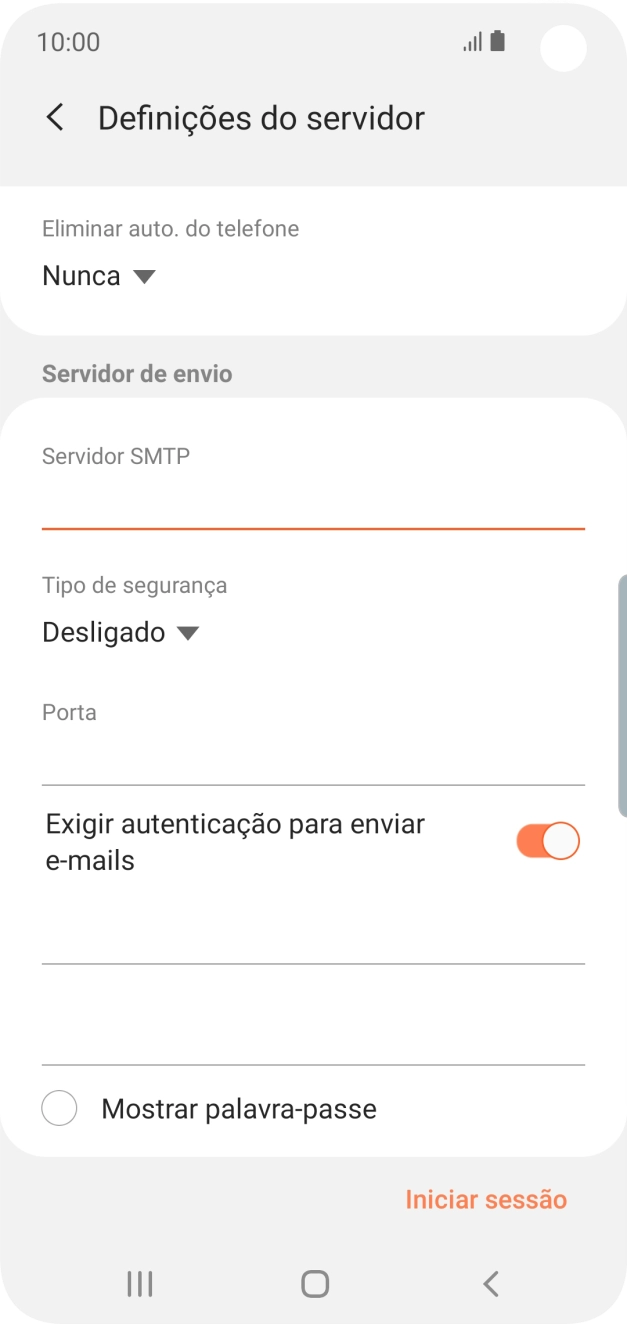 Prima a lista suspensa sob 