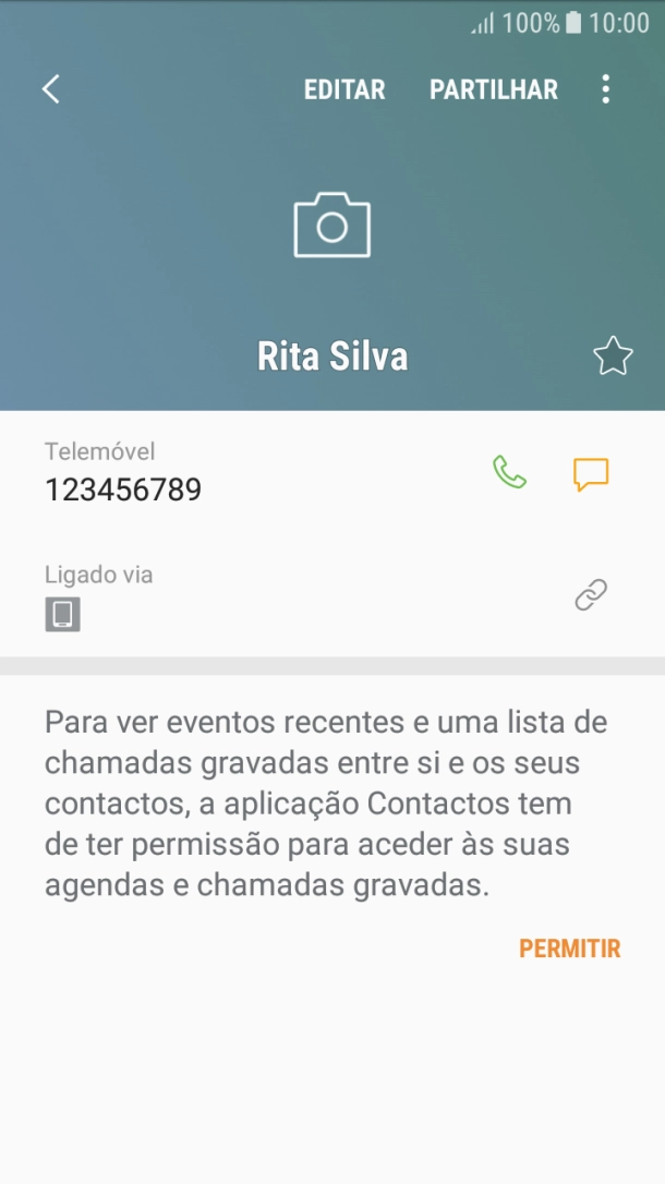 Prima a tecla de início para terminar e voltar ao ecrã inicial.