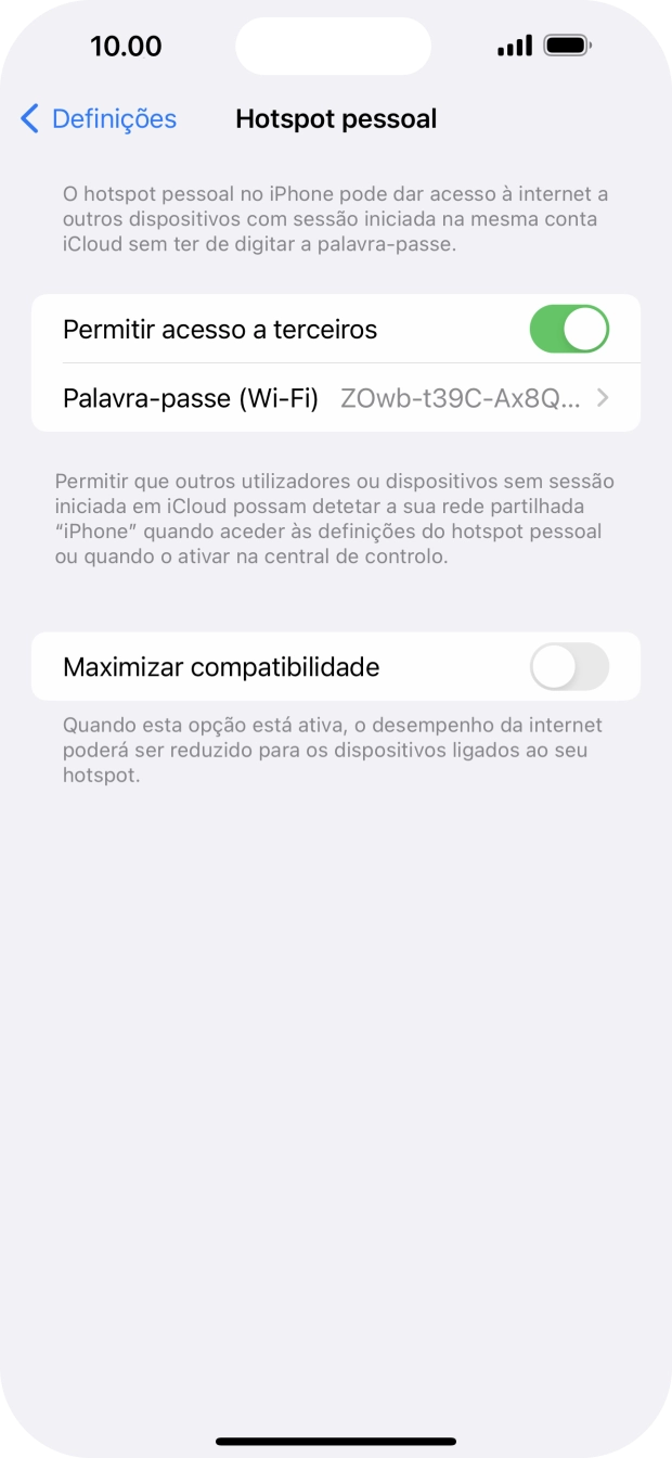Para voltar ao ecrã inicial, deslize o dedo de baixo para cima a partir da base do ecrã.