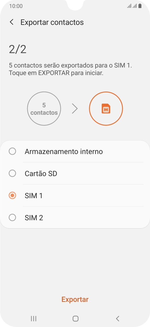 Prima Exportar.