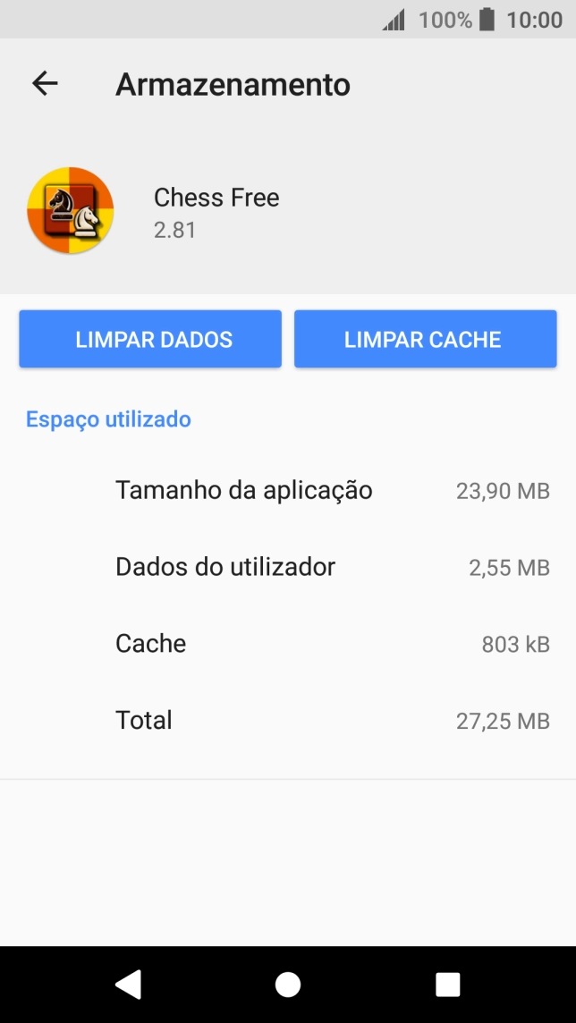 Prima LIMPAR CACHE.