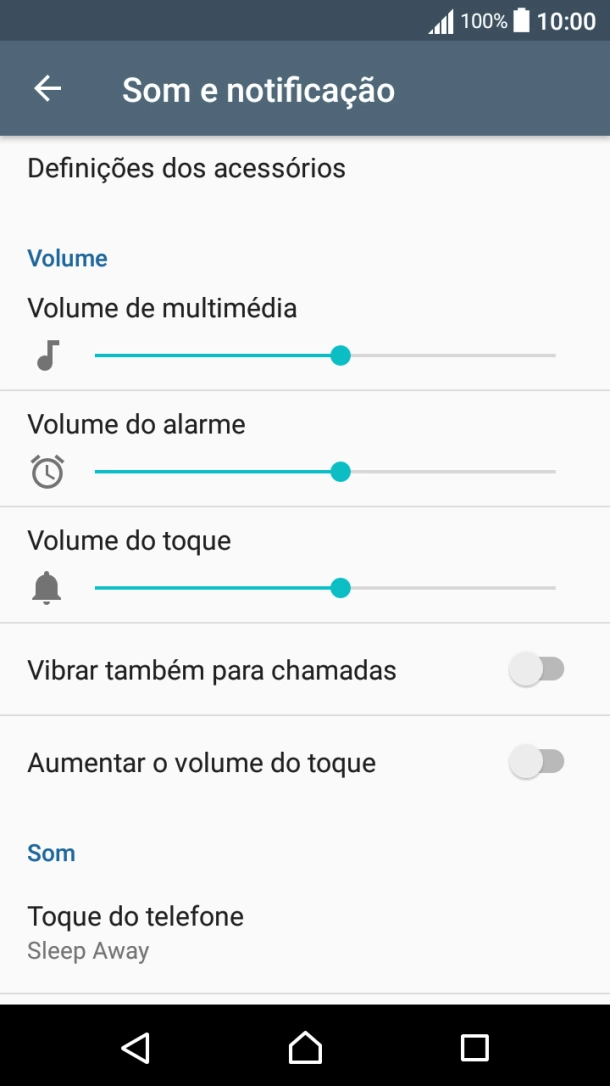Prima a tecla de início para terminar e voltar ao ecrã inicial.