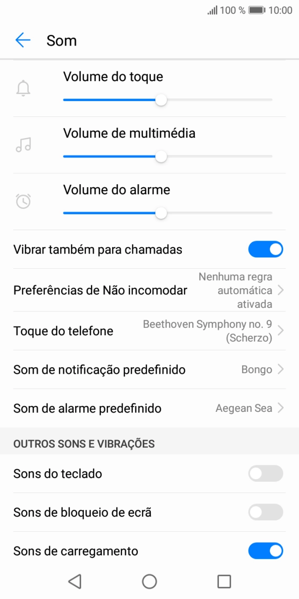 Prima a tecla de início para terminar e voltar ao ecrã inicial.