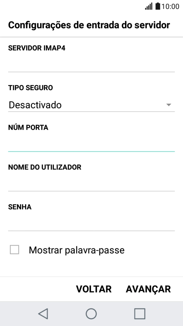 Prima o campo sob 