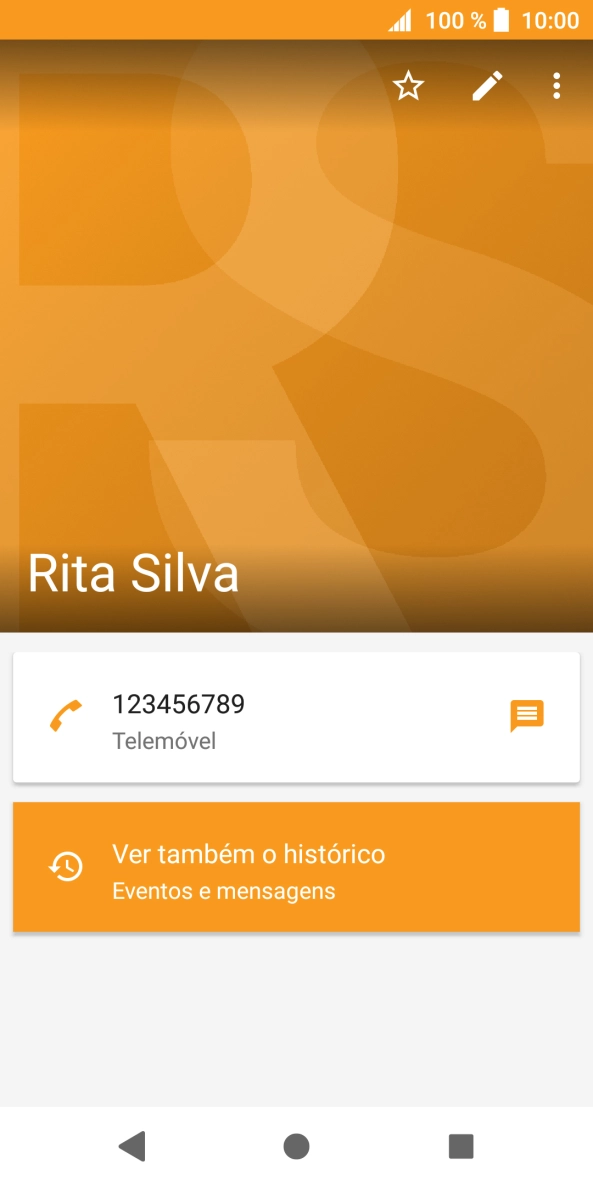 Prima a tecla de início para terminar e voltar ao ecrã inicial.