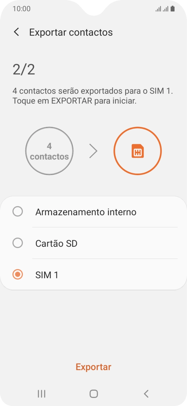 Prima Exportar.