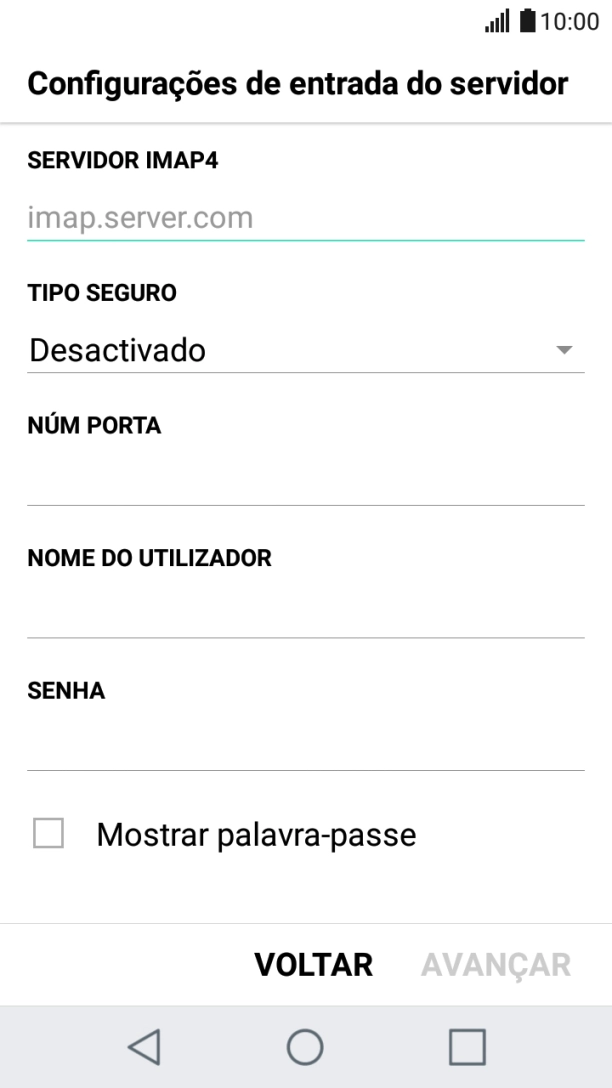 Prima o campo sob 