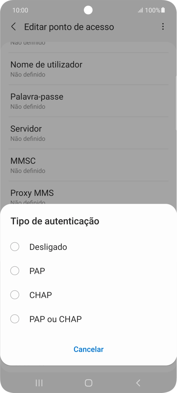 Prima Desligado.