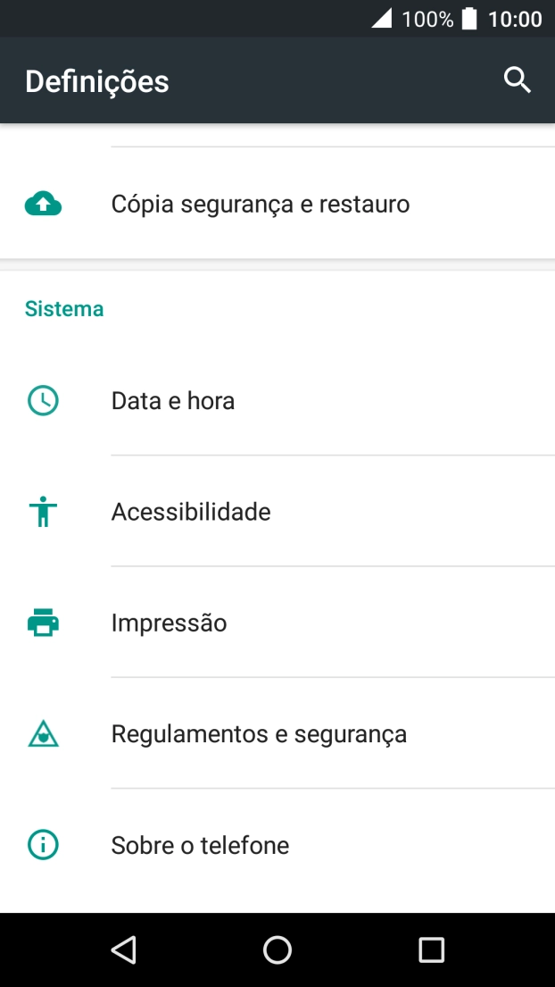 Prima Data e hora.
