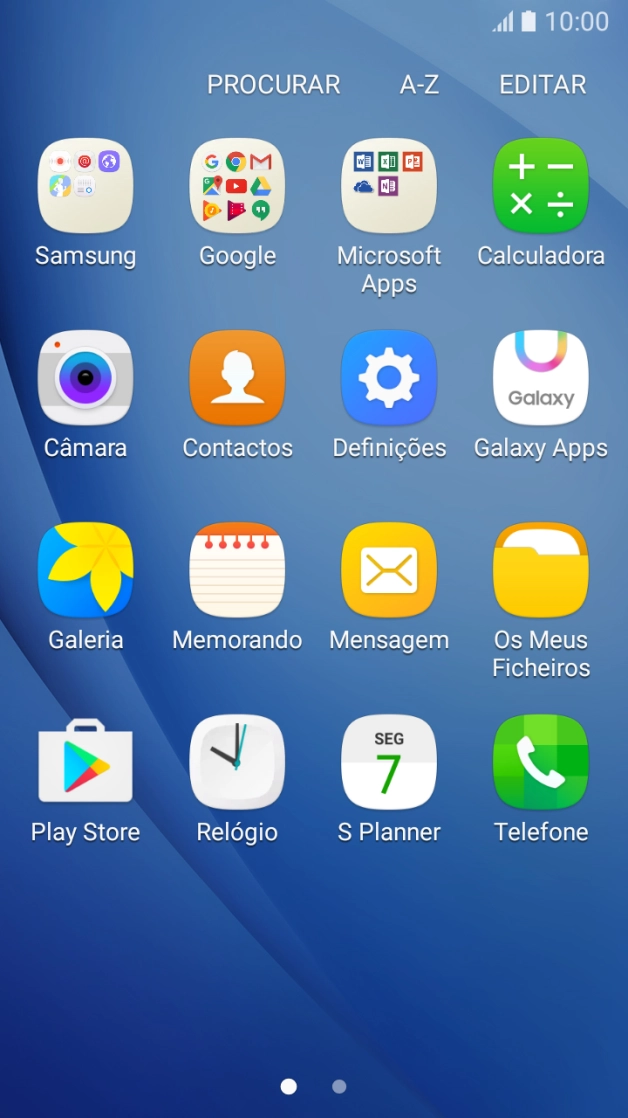 Prima Samsung.