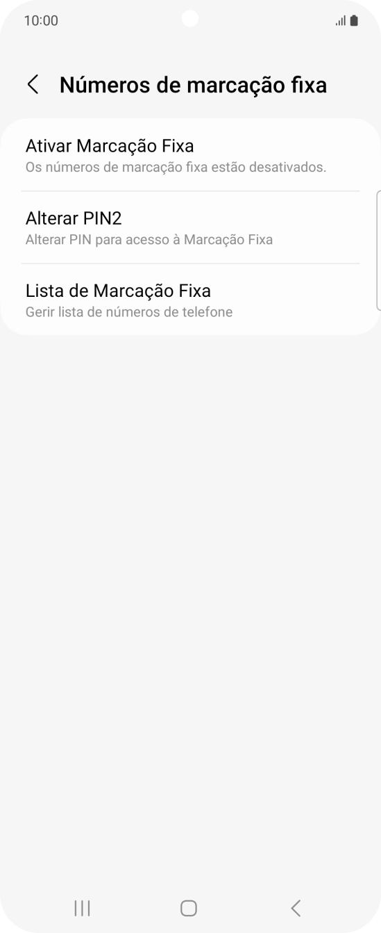 Prima Ativar Marcação Fixa.