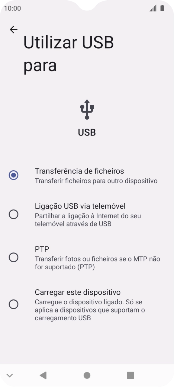 Prima Transferência de ficheiros.