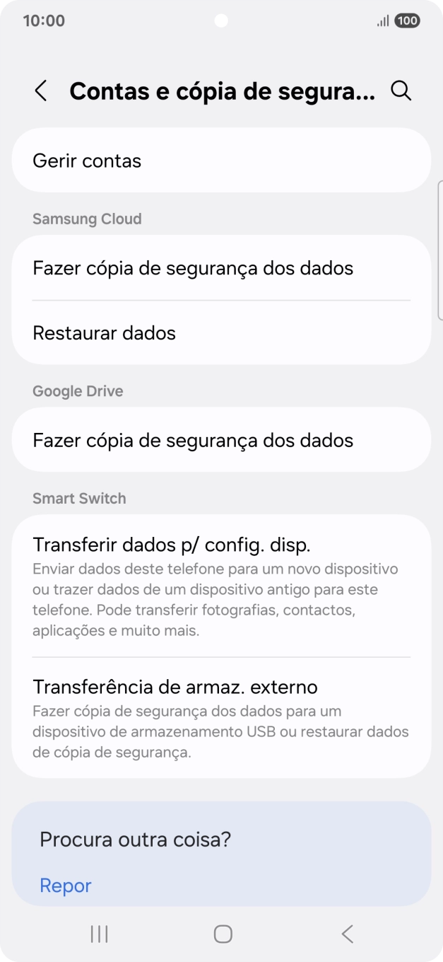 Prima Gerir contas.