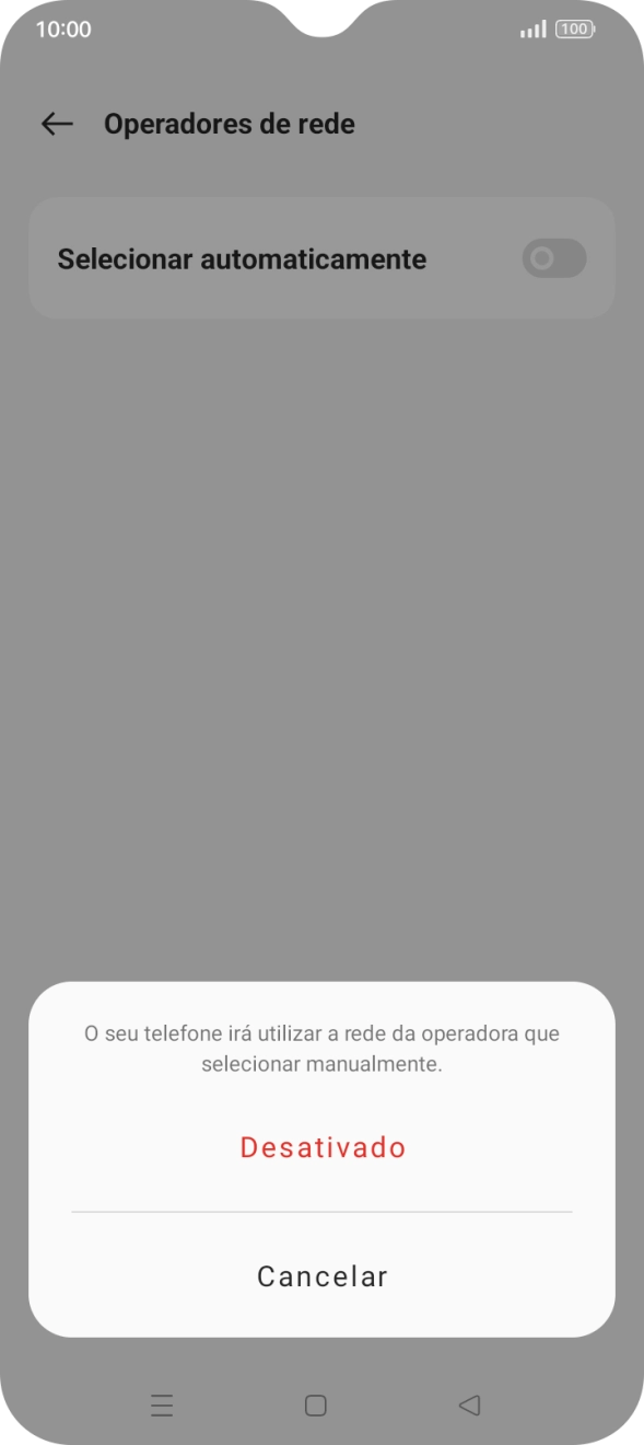 Prima Desativado.