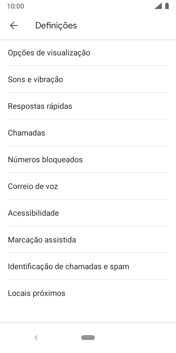 Prima Correio de voz.