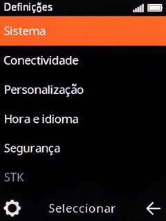 Escolha Conectividade.