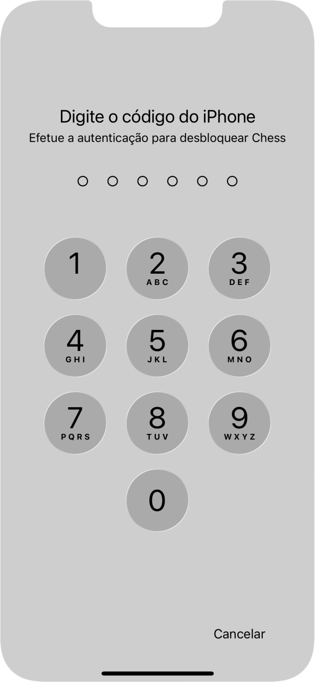 Utilize o código de bloqueio de telefone que criou. A app já não está bloqueada.