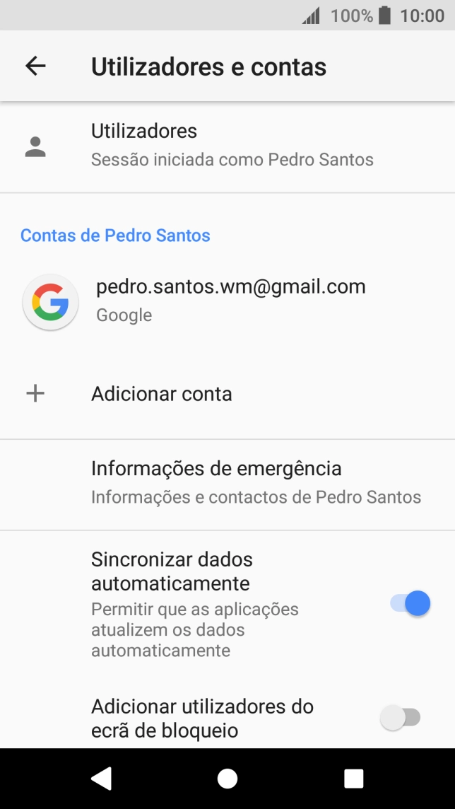 Prima a tecla de início para terminar e voltar ao ecrã inicial.