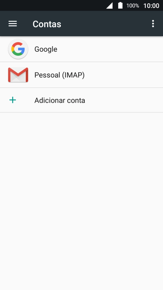 Prima a tecla de início para terminar e voltar ao ecrã inicial.