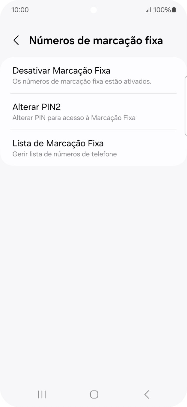 Prima Desativar Marcação Fixa.