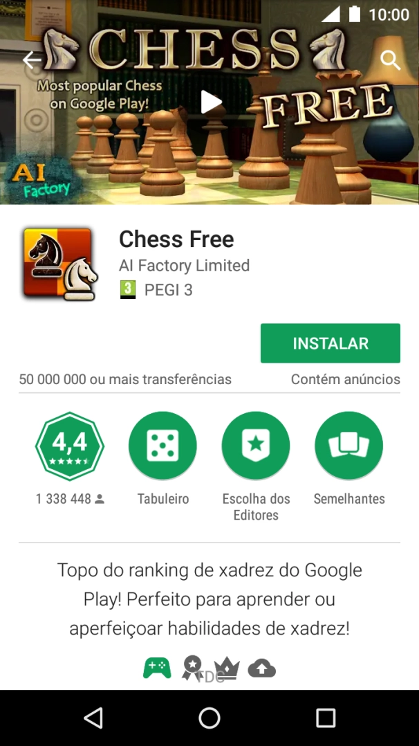 Prima a tecla de início para terminar e voltar ao ecrã inicial.