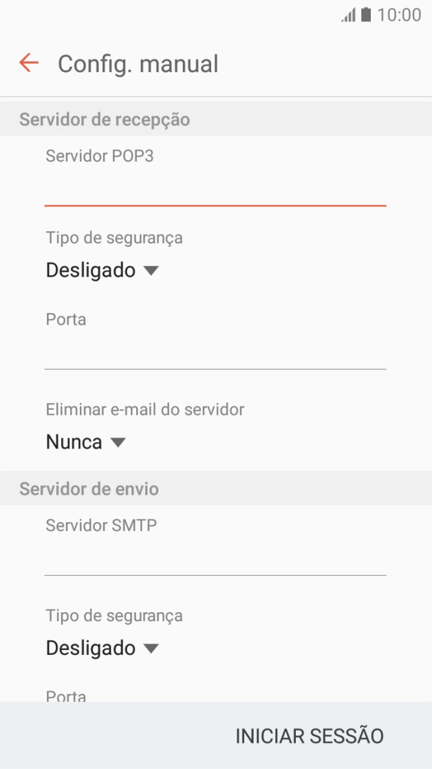 Prima a lista suspensa sob 