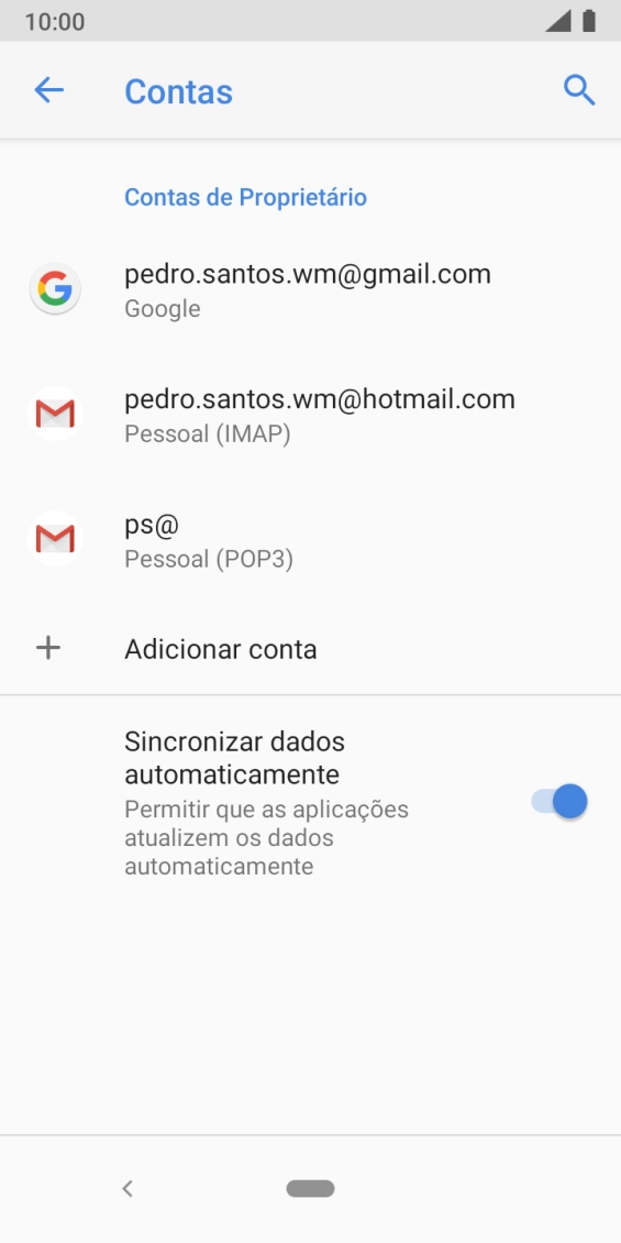 Prima a tecla de início para terminar e voltar ao ecrã inicial.