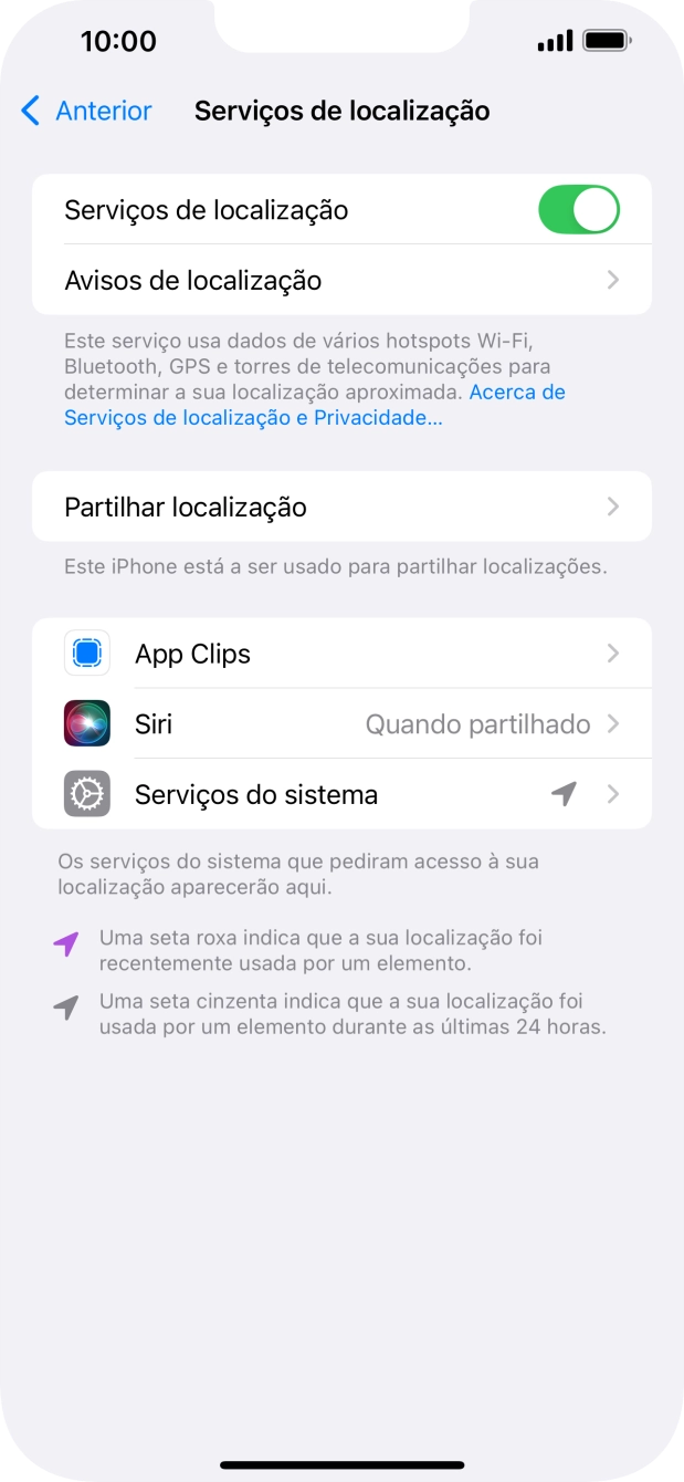 Prima a app pretendida.