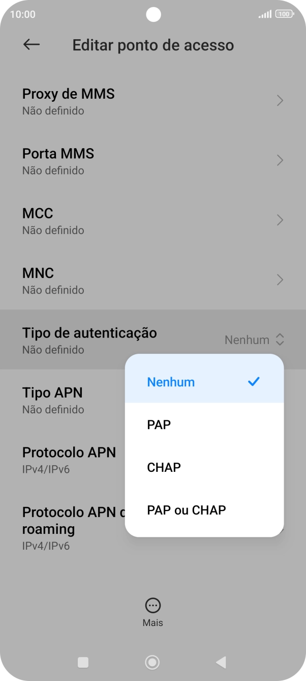 Prima Nenhum.