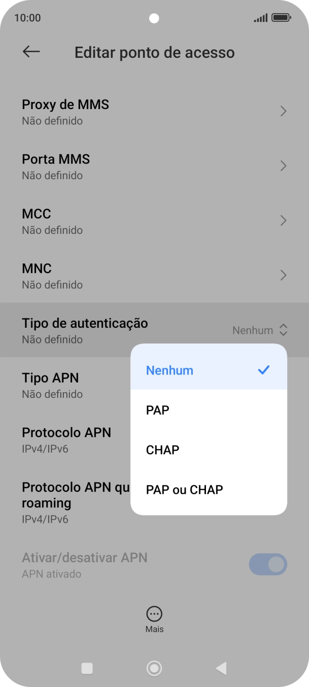 Prima Nenhum.
