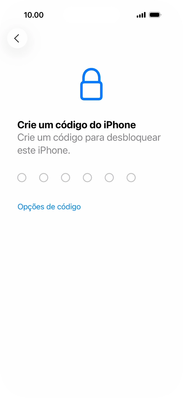 Prima Opções de código.