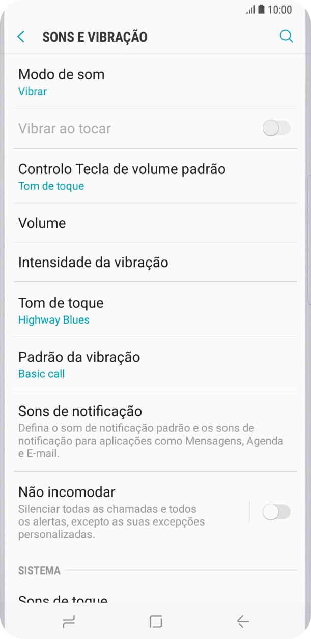 Prima a tecla de início para terminar e voltar ao ecrã inicial.