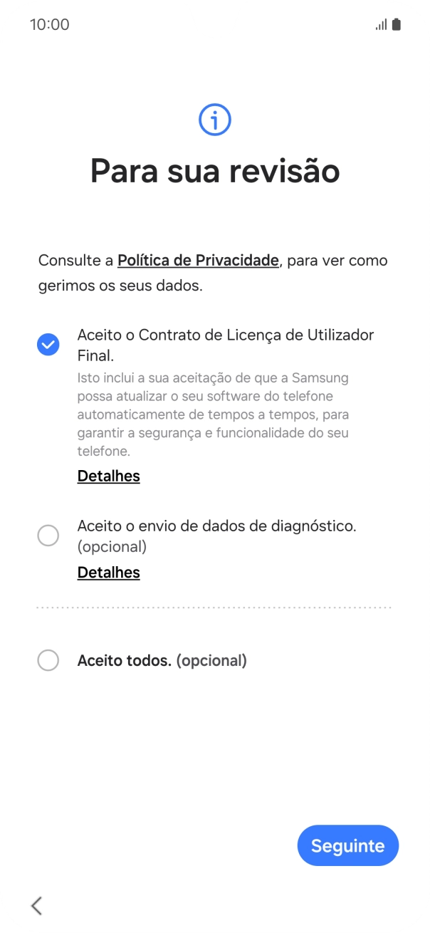 Prima Seguinte.