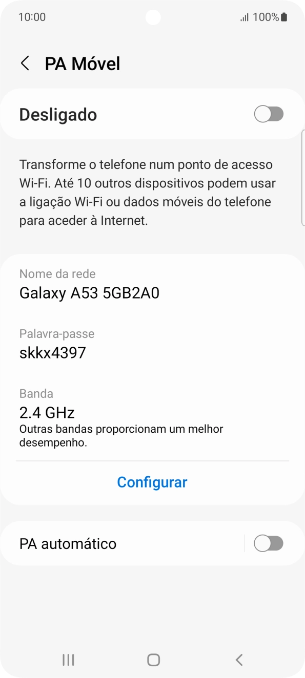 Prima Configurar.