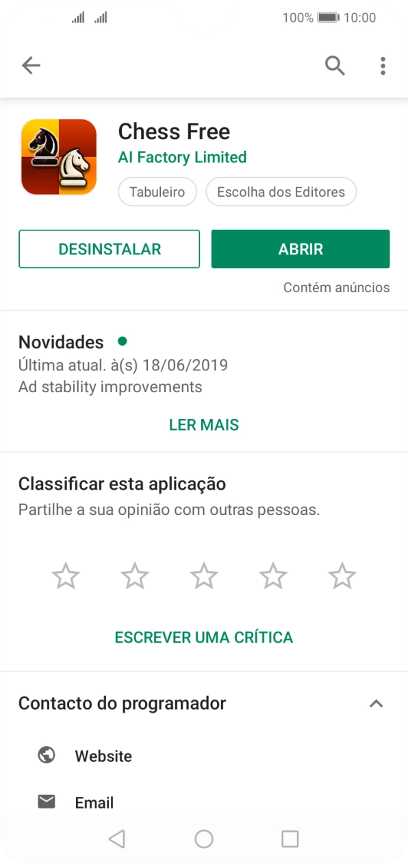 Prima DESINSTALAR.