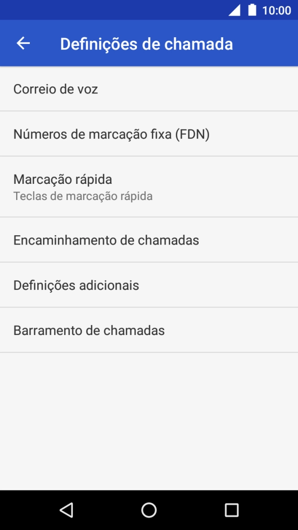 Prima Correio de voz.