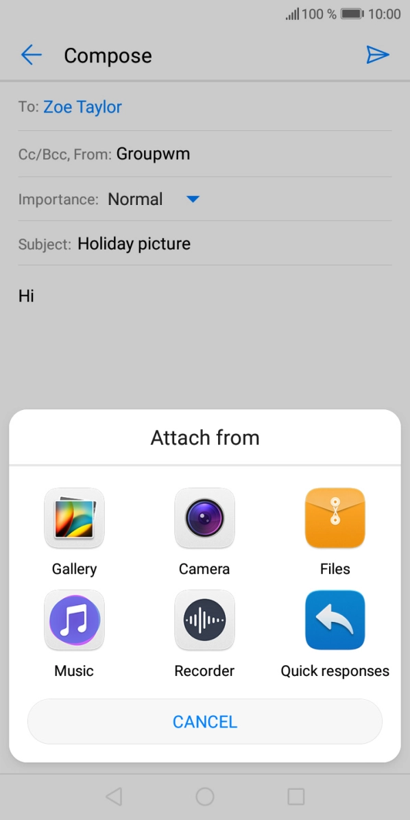 Press Files and go to the required folder.