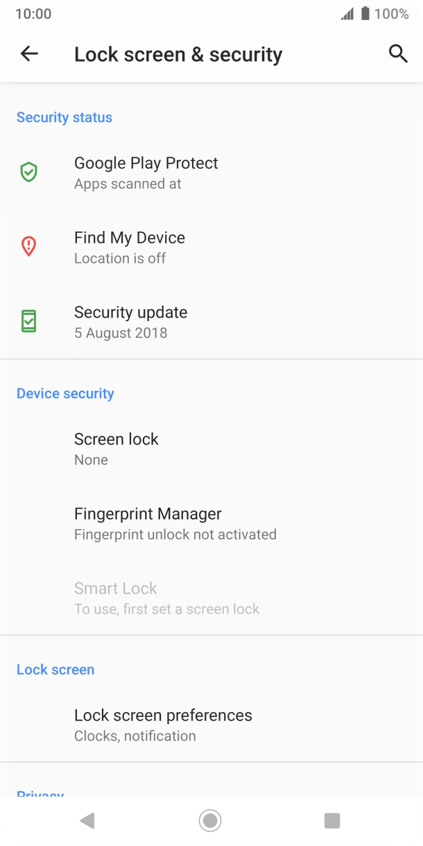 Press the Home key to return to the home screen. Press the Home key to return to the home screen.
